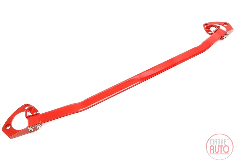 Acero Strut Brace Rojo, Frente Honda