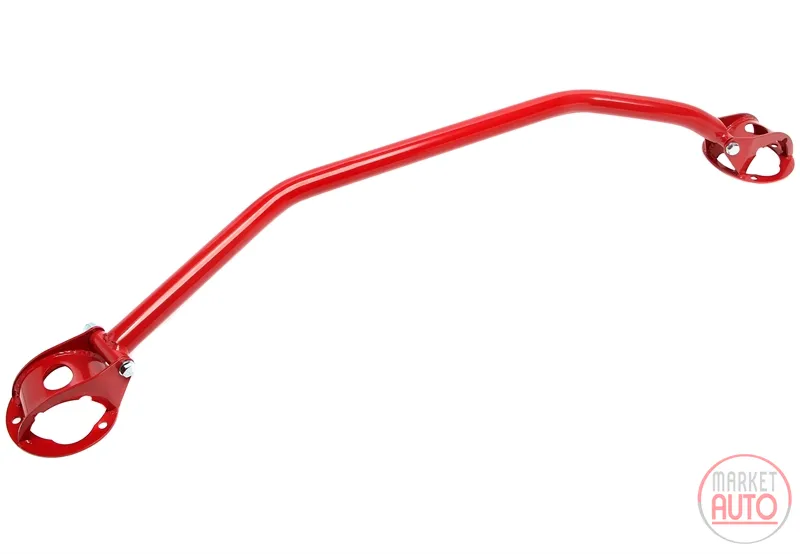 Acero Strut Brace Rojo, Frente Mercedes Benz