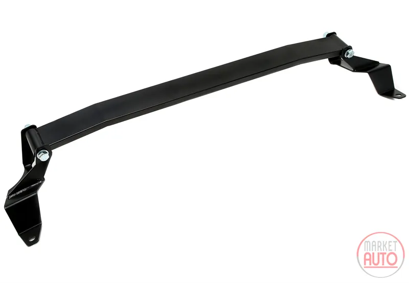 Cúpula de acero strut negro, delantero Audi